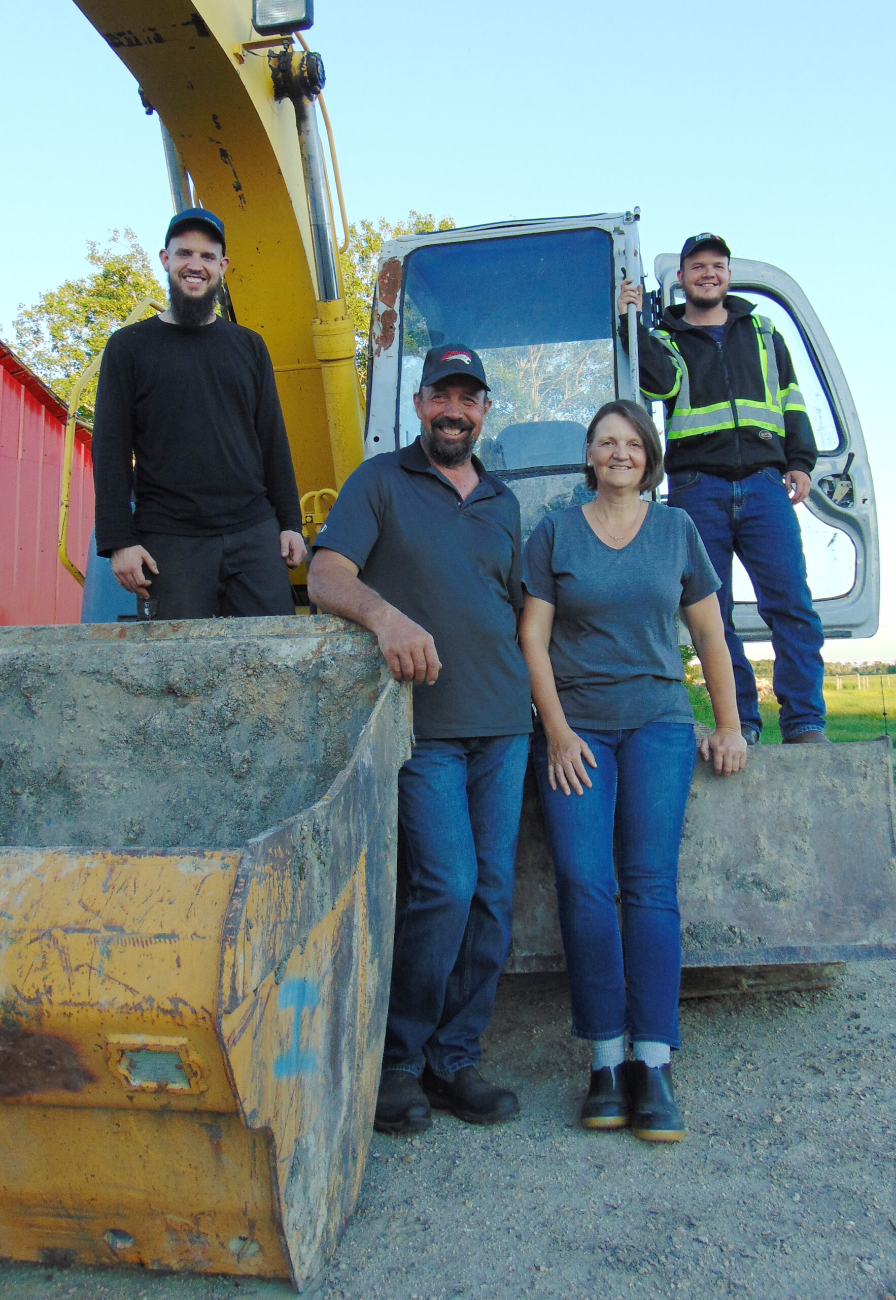 image of the family members that run the business 