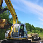 image of an excavator