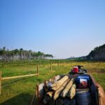 quad and fence posts