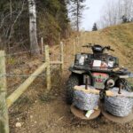quad with barbwire